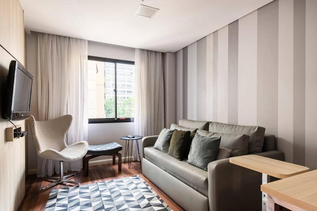 Flat - Apto C Sala E Cozinha - Timesquare Apartment Sao Paulo