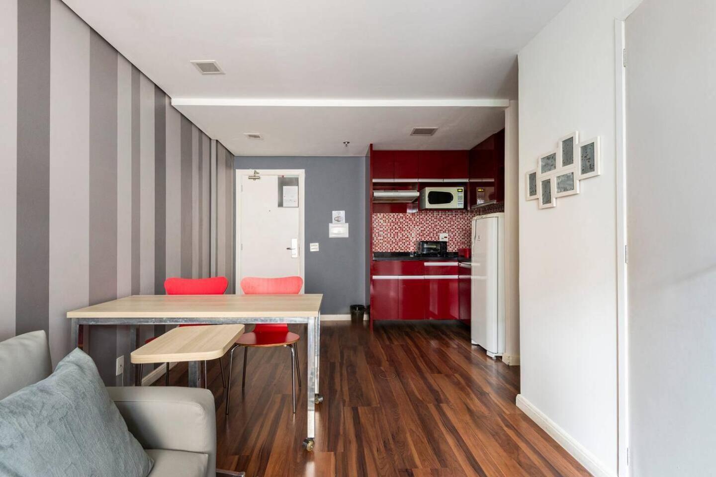 Flat - Apto C Sala E Cozinha - Timesquare Sao Paulo
